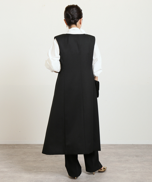 VERMEIL par iena（ヴェルメイユパーイエナ） ベスト - グレー