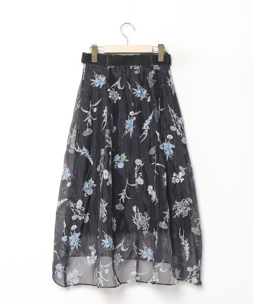 「FURFUR」 フレアスカート FREE ブラック レディース_画像2