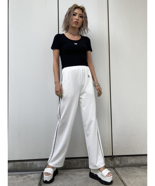 「EGOIST」 半袖Tシャツ FREE ピンク レディース_画像5