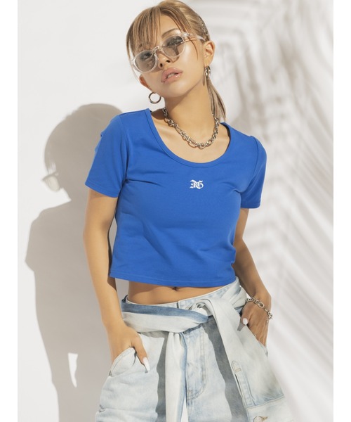 「EGOIST」 半袖Tシャツ FREE ピンク レディース_画像8