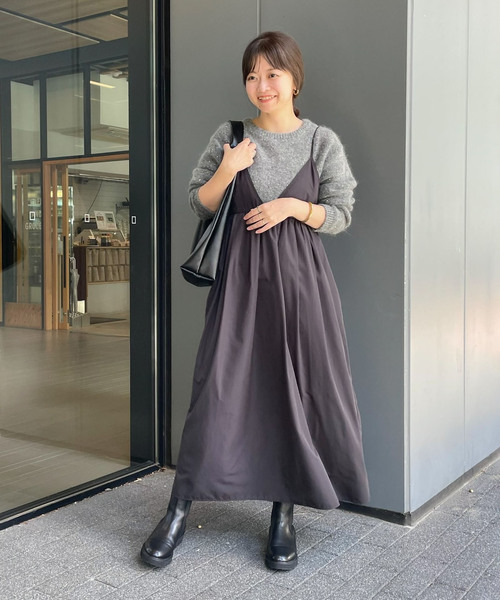 SLOBE IENA（スローブイエナ） ワンピース 「WEB限定/追加4」タフタ