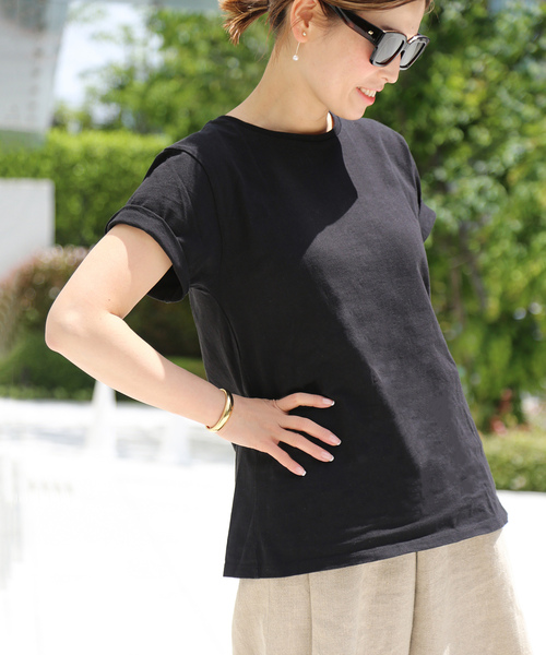 「CELERI」 半袖Tシャツ FREE ホワイト レディース_画像5