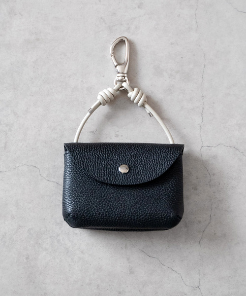SENTI（センティ） ポーチ センティ / SHRINK LEATHER HOOK POUCH