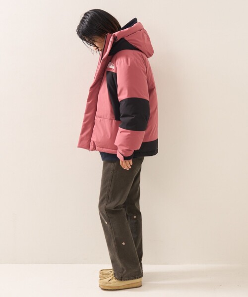 「FREAK'S STORE」 「FIRST DOWN」ダウンジャケット SMALL ブラック レディース_画像3