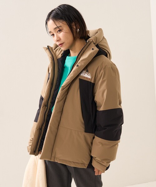 「FREAK'S STORE」 「FIRST DOWN」ダウンジャケット SMALL ブラック レディース_画像5