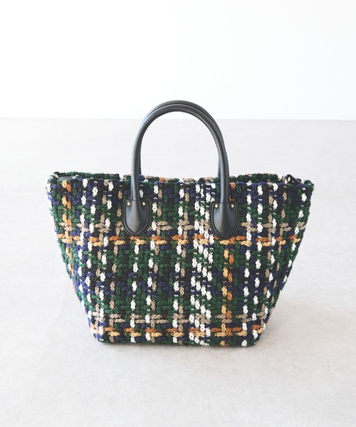 「un dix cors」 ハンドバッグ FREE ベージュ レディース_画像9