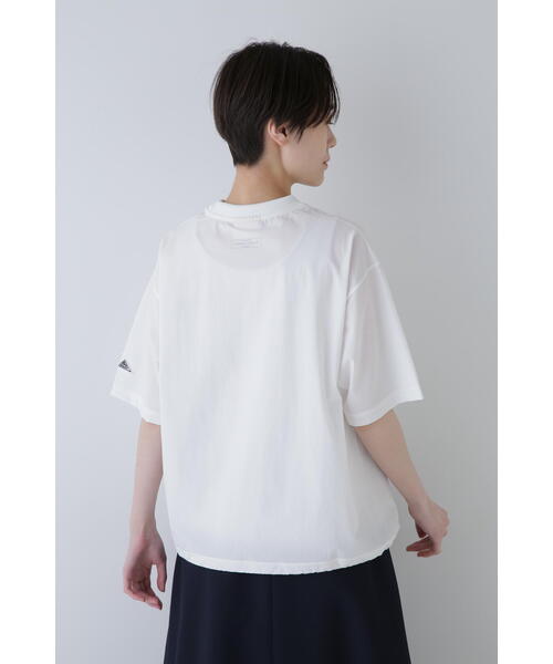 「KELTY」 半袖Tシャツ MEDIUM ライトグリーン レディース_画像5
