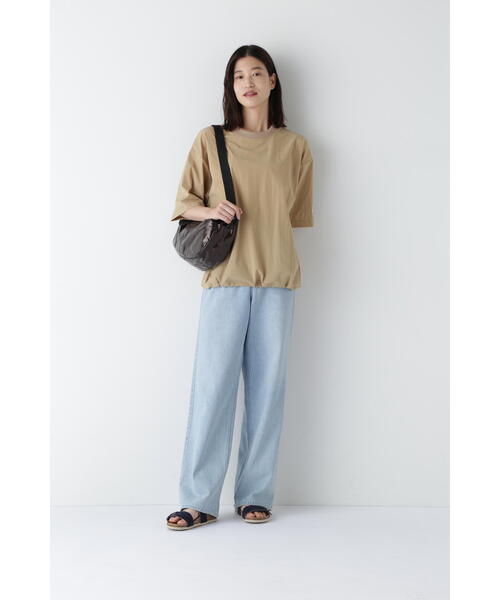 「KELTY」 半袖Tシャツ MEDIUM ライトグリーン レディース_画像8