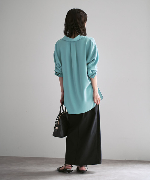 NOBLE（ノーブル） ブラウス シャツ 「26SS先行・追加」シーズンカラー