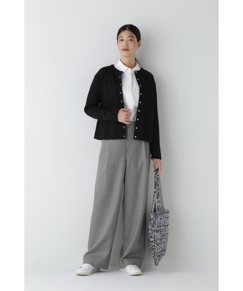 「human woman」 カーディガン MEDIUM ブラック レディース_画像3