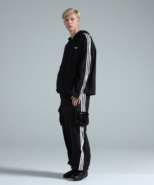 ブルゾン アウター Y-3 NYLON WIRED 3 STRIPES TRACK TOP メンズ レディースの画像