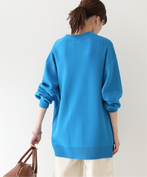 「SLOBE IENA」 ニットカーディガン FREE ブルー レディース_画像10