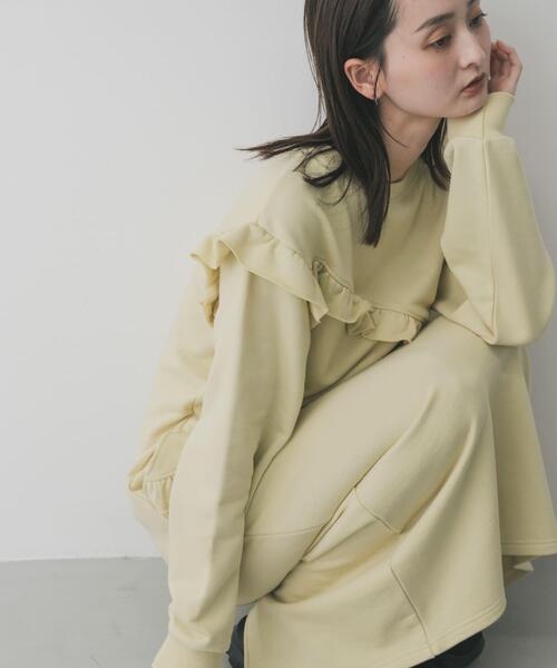 SENSE OF PLACE by URBAN RESEARCH ワンピース フリルカットワンピース