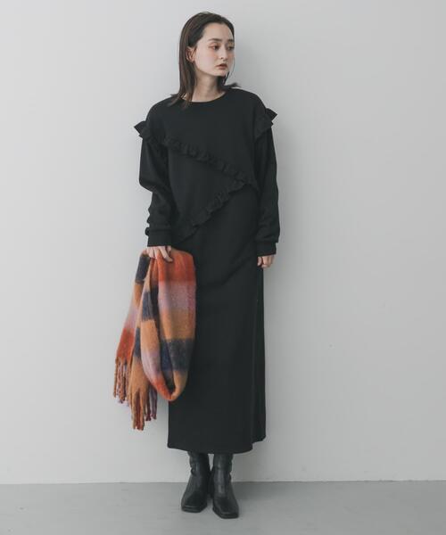 アプワイザーリッシェ フリルスリーブカットワンピース 新品 SENSE OF PLACE by URBAN RESEARCH ワンピース フリルカットワンピース