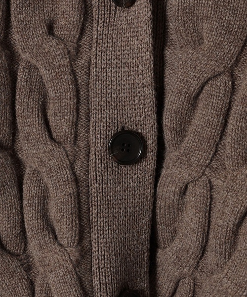 「WRAPINKNOT」 ニットカーディガン ONE SIZE ナチュラル レディース_画像7