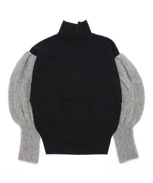 「ELENDEEK」 長袖ニット FREE グレー レディース_画像2