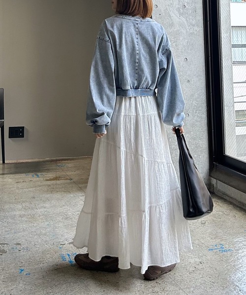 PAGEBOY（ページボーイ） スカート クリンクルティアードスカート