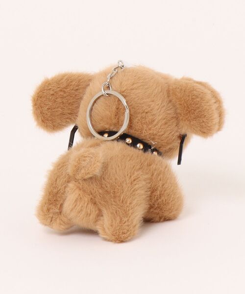 ALMO キーホルダー 「Bls」「ZA」「Bling Leads」めがねわんこ 犬(BL