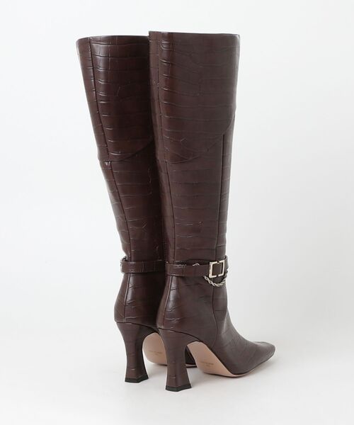 「Her lip to」 ロングブーツ 37 ブラウン レディース_画像2