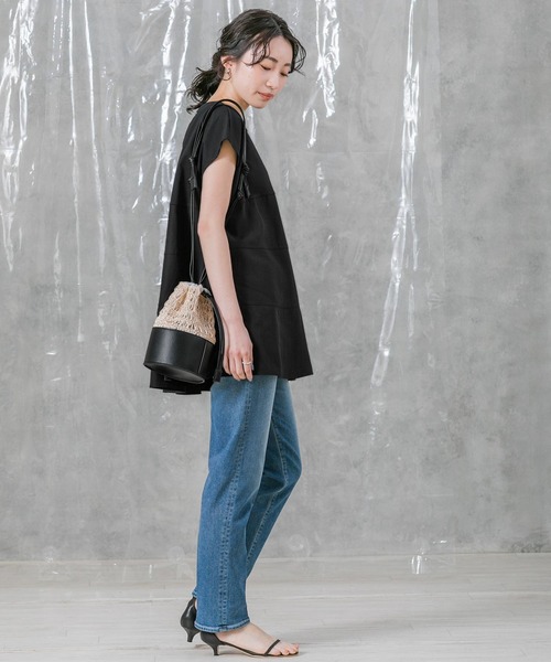 「Gready Brilliant」 ノースリーブチュニック 38 ブラック レディース_画像6