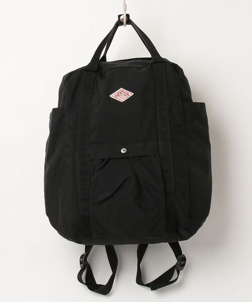 Danton（ダントン） ワンポイントリュック - ブラック レディース
