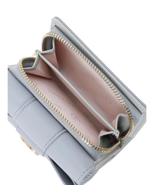 「Maison de FLEUR」 財布 FREE サックスブルー レディース_画像8