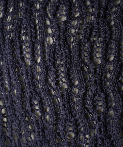 「G.O.C」 ニットカーディガン MEDIUM ワイン メンズ_画像6