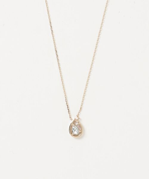 VENDOME AOYAMA（ヴァンドーム青山） ネックレス K10YG アクアマリン