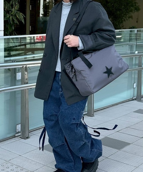 CONVERSE TOKYO トートバッグ BIG POCKET NYLON TOTE BAG レディース