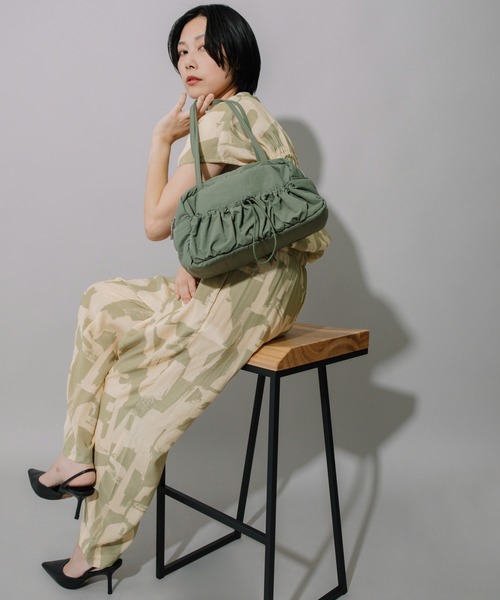 「Munich」 トートバッグ FREE カーキ レディース_画像3