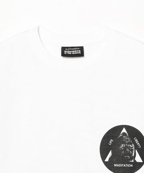 Black Weirdos tシャツ × NISHIMOTO IS THE MOUTH / NIMBW02 メンズ