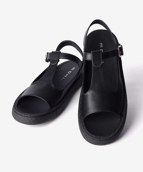 MOHI（モヒ） サンダル MOHI T Strap Leather Sandal Tストラップ