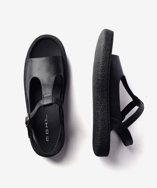 MOHI（モヒ） サンダル MOHI T Strap Leather Sandal Tストラップ