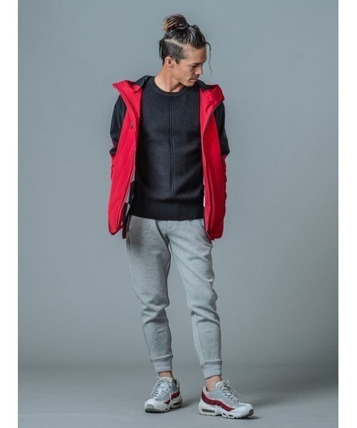 「REGIEVO」 クロップドパンツ M グレー メンズ_画像5