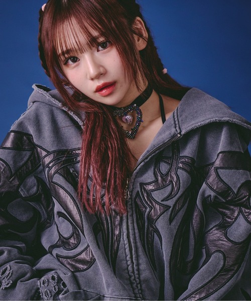 GALFY（ガルフィー） パーカー 「GALFY/ガルフィー」汚れ部族パーカー