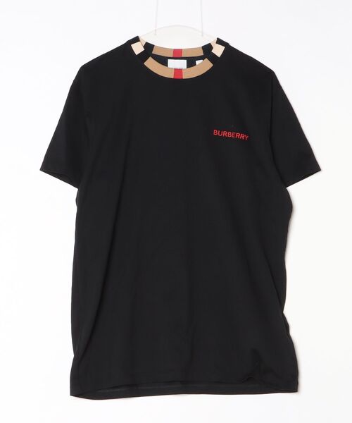 BURBERRY（バーバリー） 半袖Tシャツ - ブラック メンズ : ZOZOTOWN