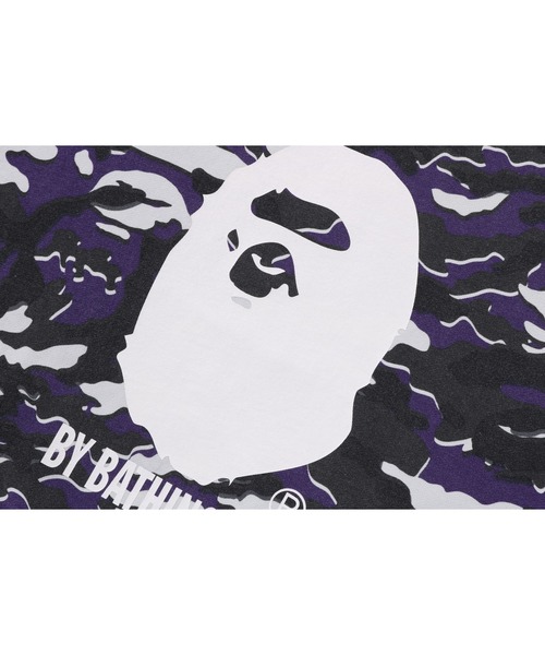 トレーナー スウェット GLITCH WOODLAND CAMO BY BATHING APE CREWNECK SWEATSHIRT レディースの画像