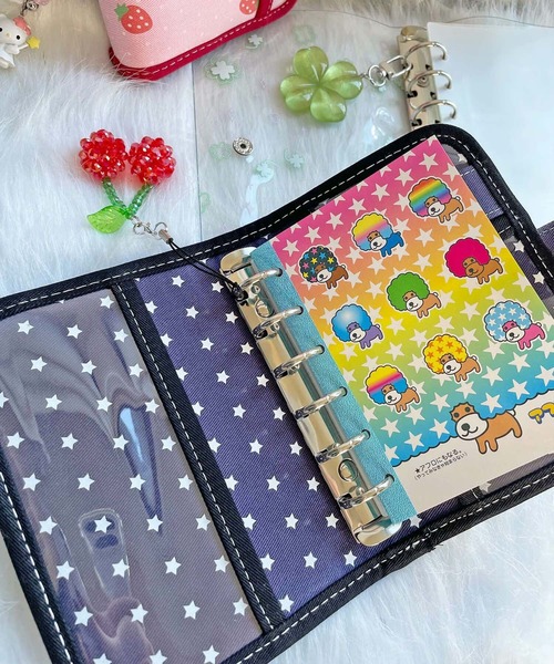 SPINNS（スピンズ） ステッカー 「nini toys/ニニトイズ」6穴シール