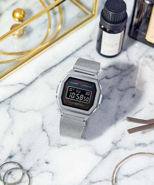 HIROB（ヒロブ） 腕時計 Web限定 CASIO PREMIUM A1000M-1BJF