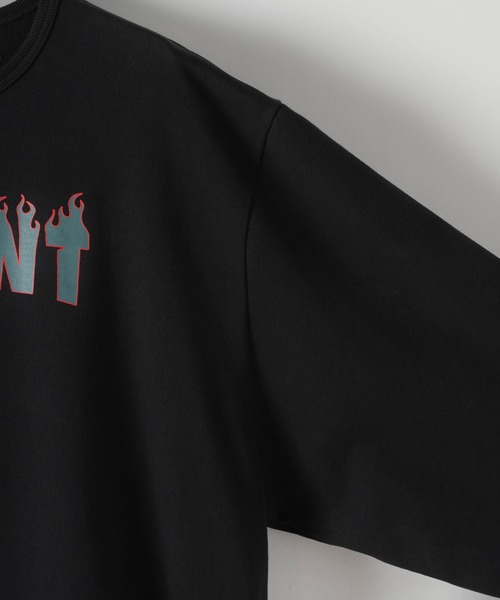 「DOOPZ」 スウェットカットソー MEDIUM チャコールグレー メンズ_画像3