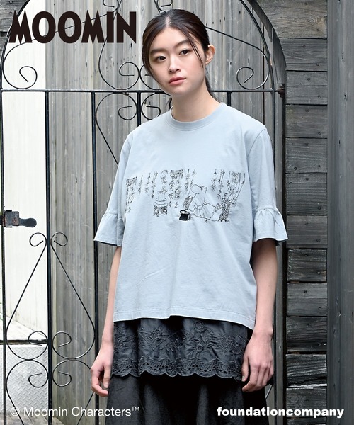 super hakka feuille ロングフレアtシャツカットソー super hakka feuille(スーパーハッカ フィーユ)のTシャツ｜HAKKA公式