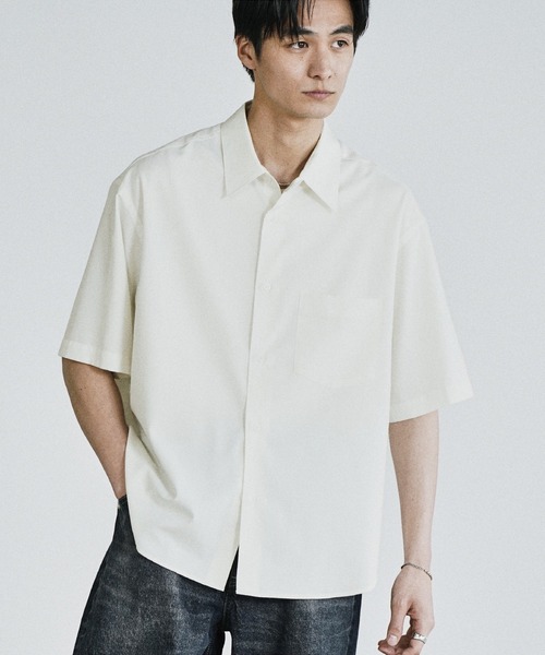 WYM LIDNM シャツ COOL TOUCH MICRO SPAN H/S SHIRT メンズ レディース
