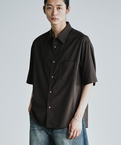 WYM LIDNM シャツ COOL TOUCH MICRO SPAN H/S SHIRT メンズ レディース