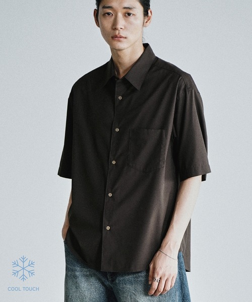 【wym】COOL TOUCH MICRO SPAN H/S SHIRT WYM LIDNM シャツ COOL TOUCH MICRO SPAN H/S SHIRT メンズ レディース