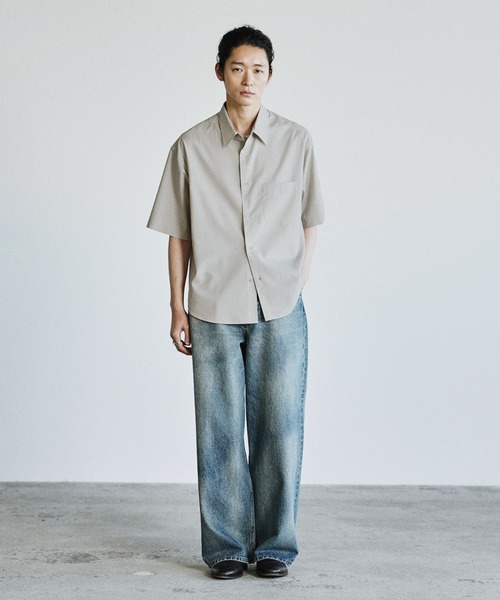 WYM LIDNM シャツ COOL TOUCH MICRO SPAN H/S SHIRT メンズ レディース