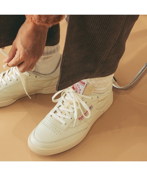「Reebok」 ローカットスニーカー 24.0cm ブラック メンズの画像