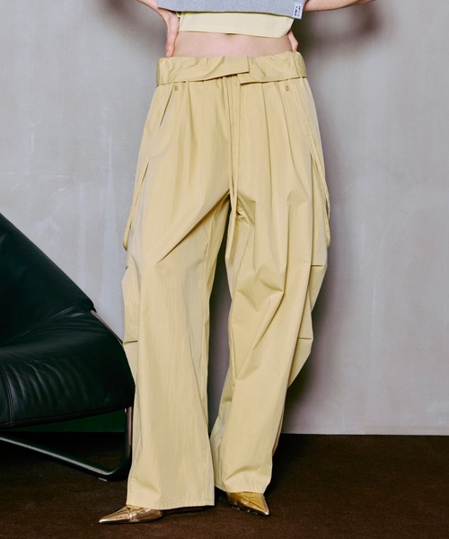 MAISON SPECIAL（メゾンスペシャル） ワイドパンツ パンツ 2WAY Cocoon