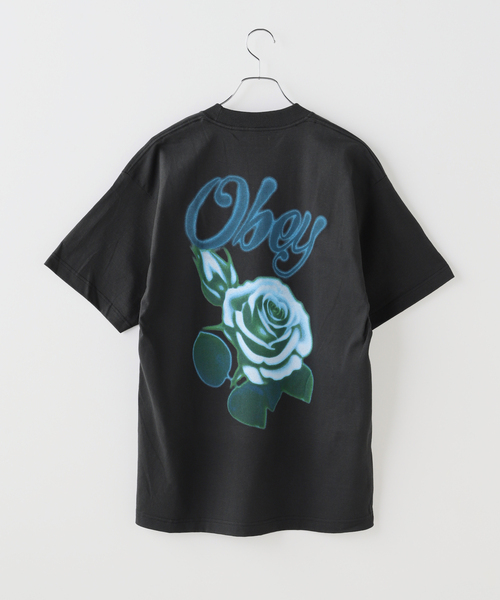 OBEY（オベイ） tシャツ AIRBRUSHED ROSE メンズ : ZOZOTOWN Yahoo!店