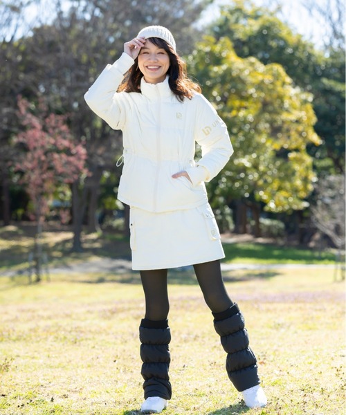 「UNDOVE」 「UNDOVE Golf」ミニスカート MEDIUM ライトベージュ レディース_画像6
