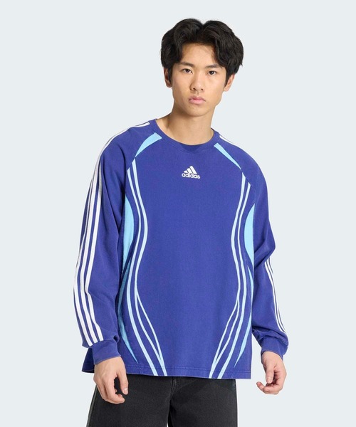 adidas（アディダス） tシャツ チームガイスト ビンテージ長袖Tシャツ